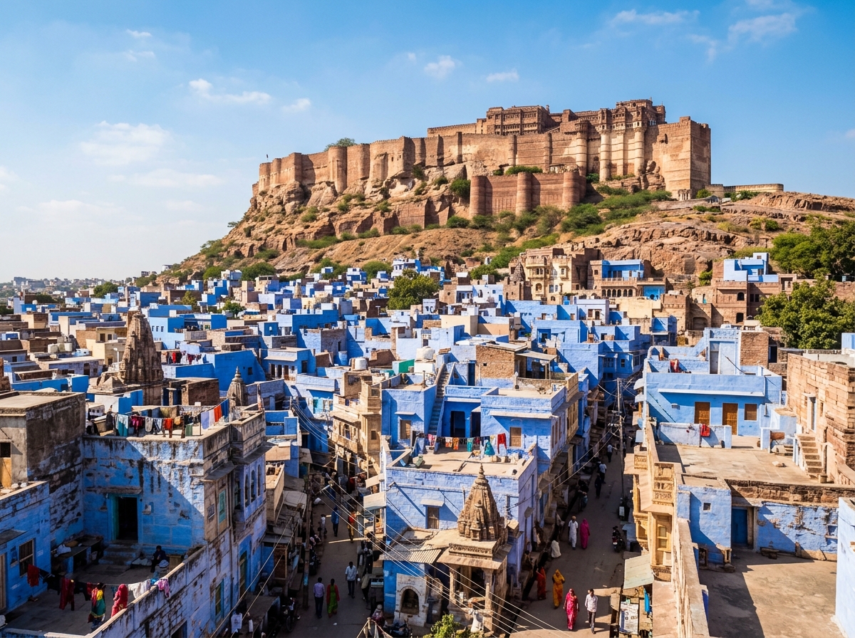 Jodhpur Blue City and Mehrangarh Fort