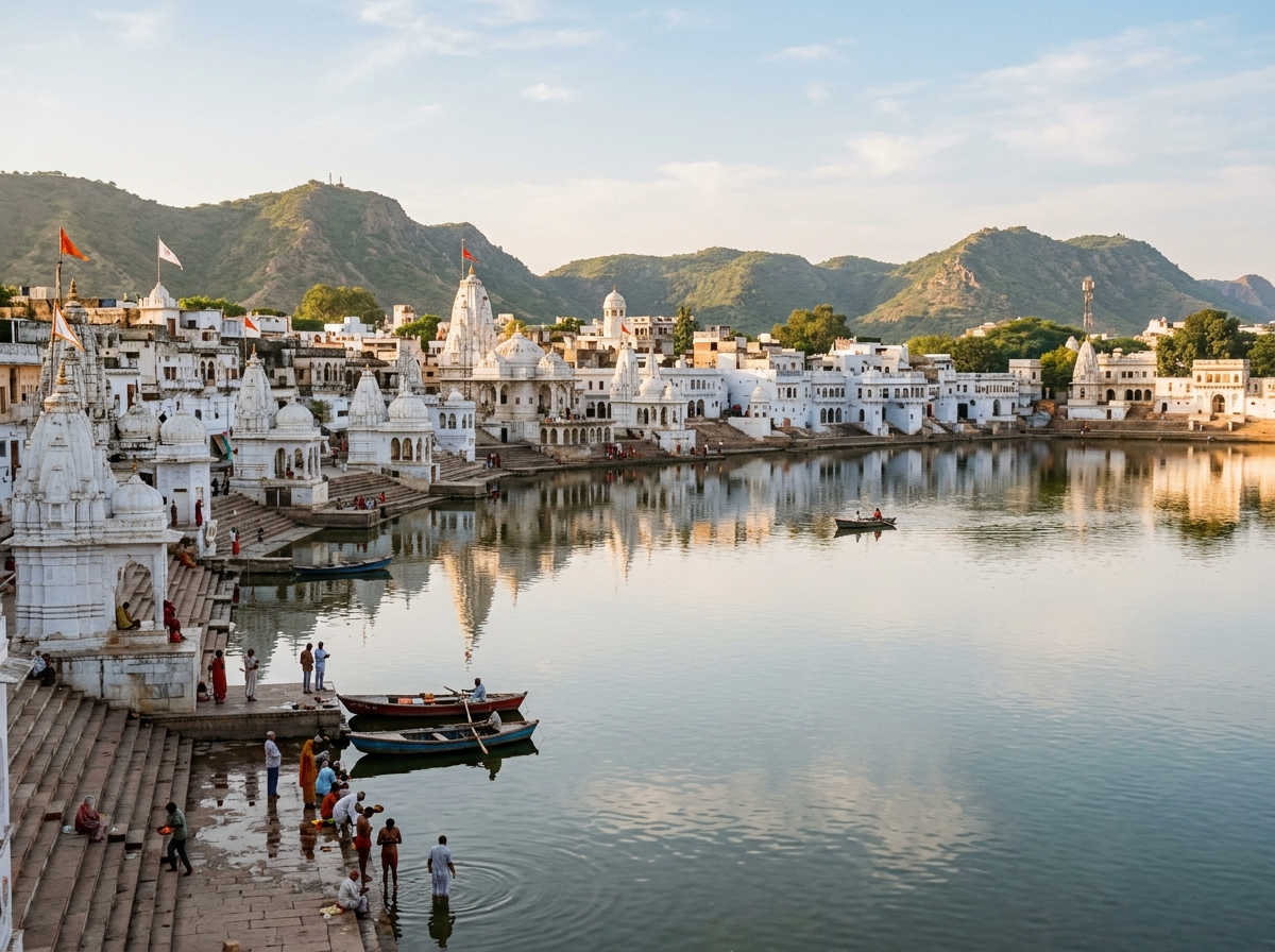 Holy Pushkar Lake and Temples